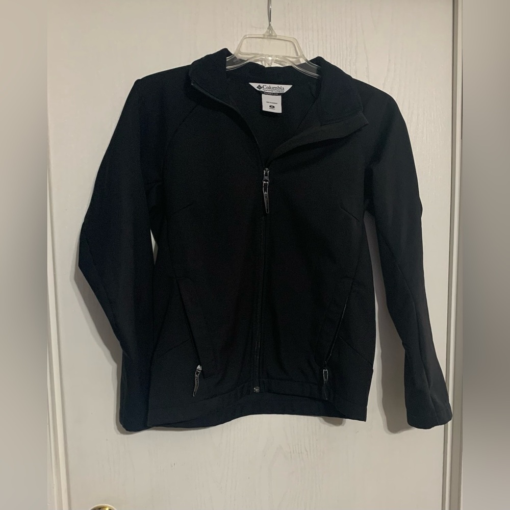 Columbia Soft Shell Full Zip Fleece Lined Jacket